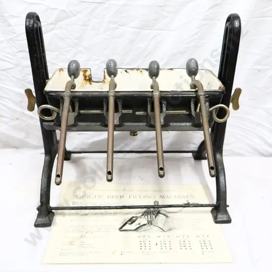 Antique Ginger Beer Filling Machine