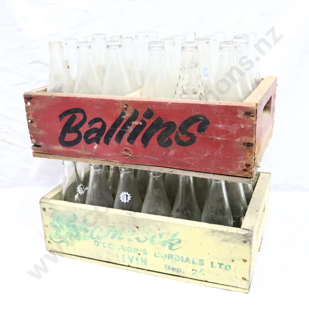 Soft Drink Crates And Varies Bottles Image 1++