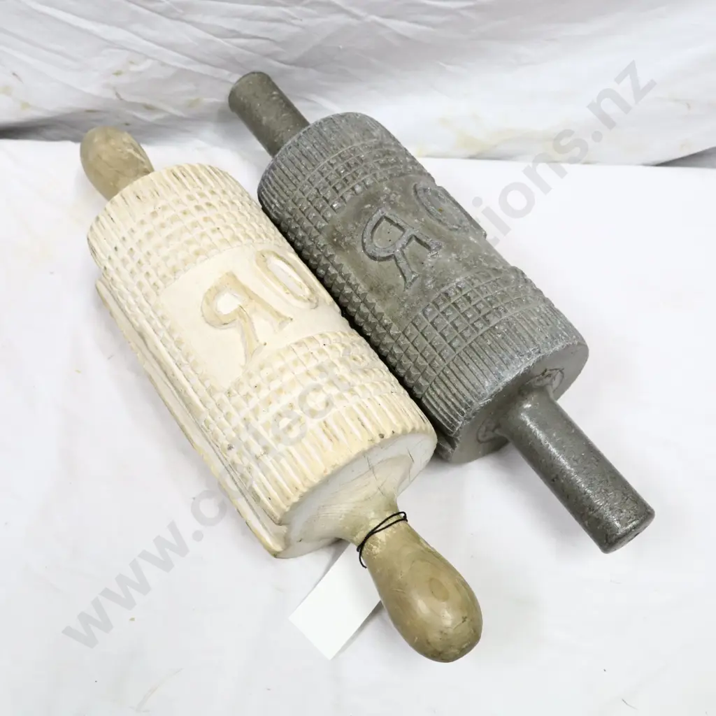 Anchor Butter Rolling Pins Kahakitea And Metal Image 1++