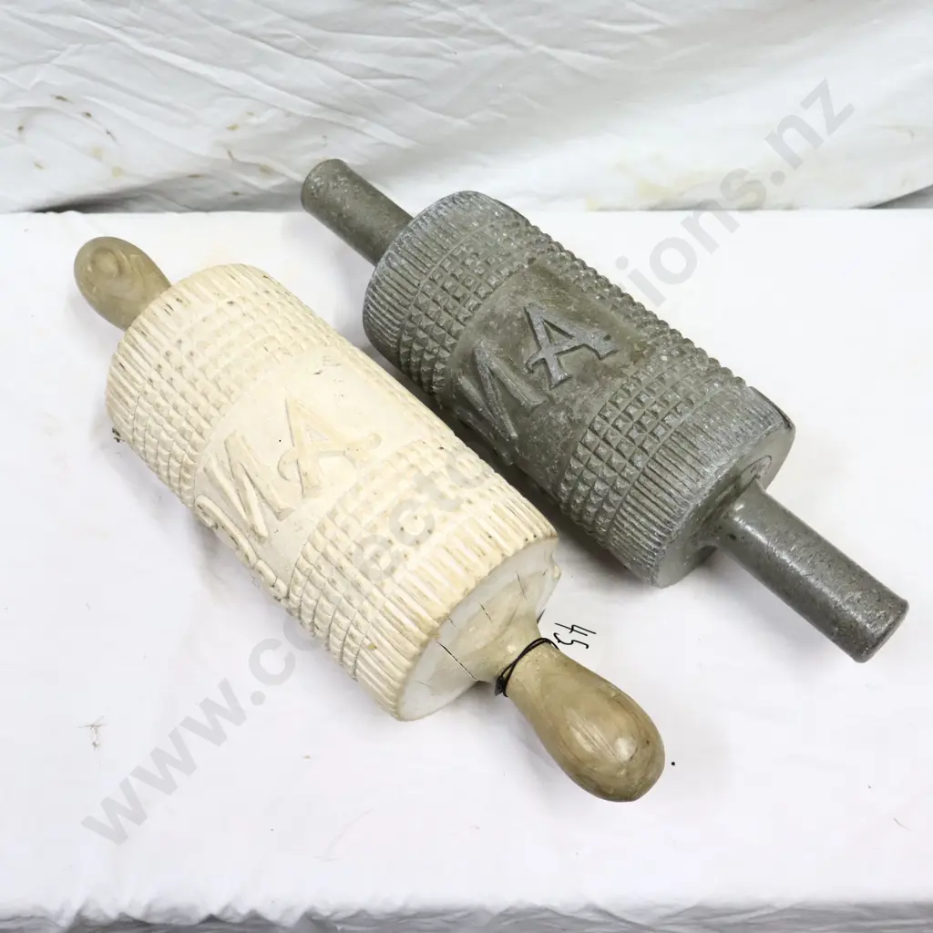 Anchor Butter Rolling Pins Kahakitea And Metal Image 1++