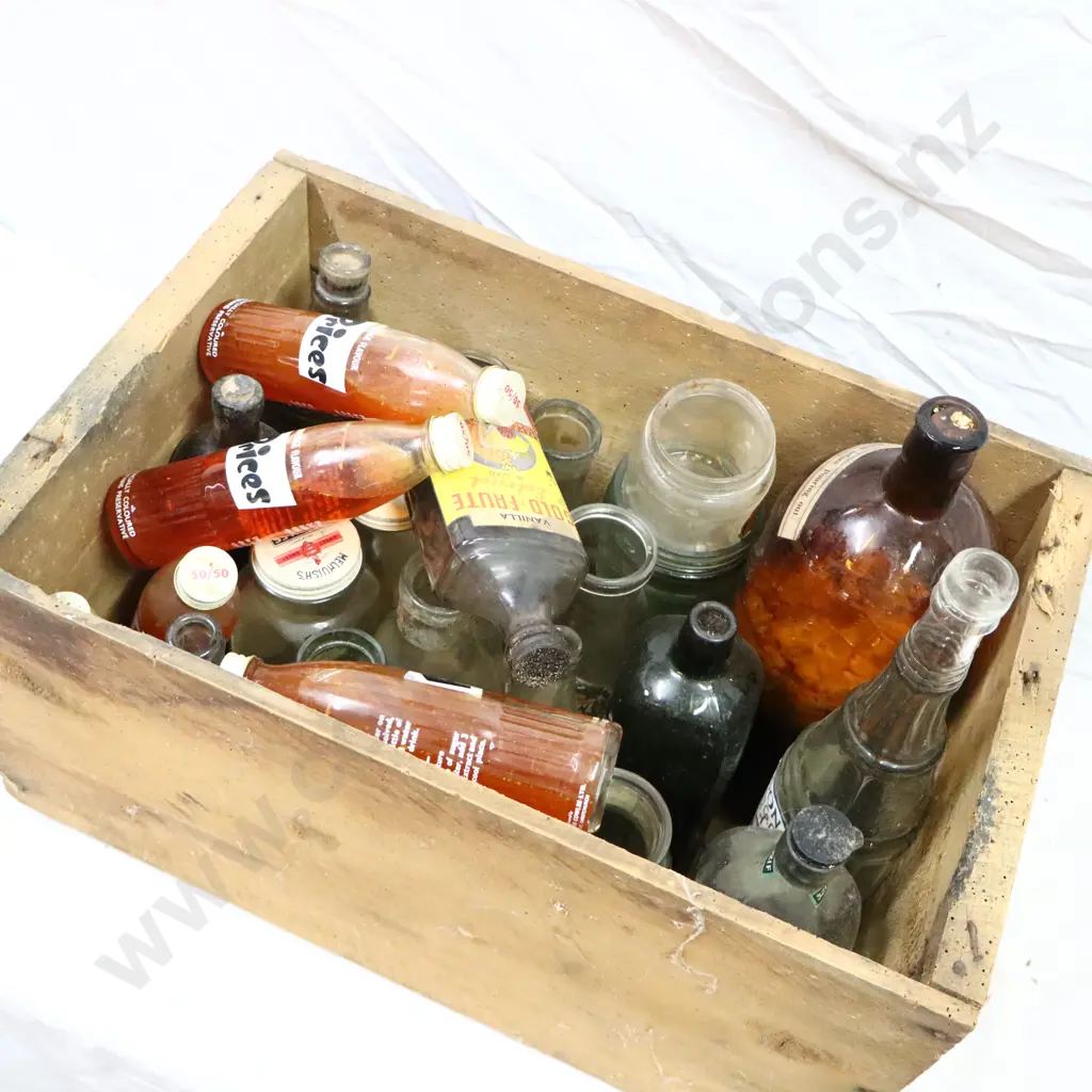 Labelled Bottle Collection And Full Prices  Christchurch Soft Drink Bottles x 25 Image 1++