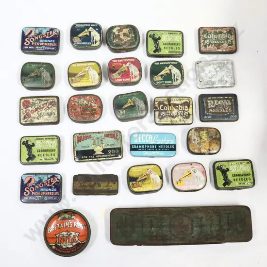 Gramaphone Needle Tins x 26