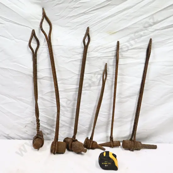 Black Smith Tools x 6