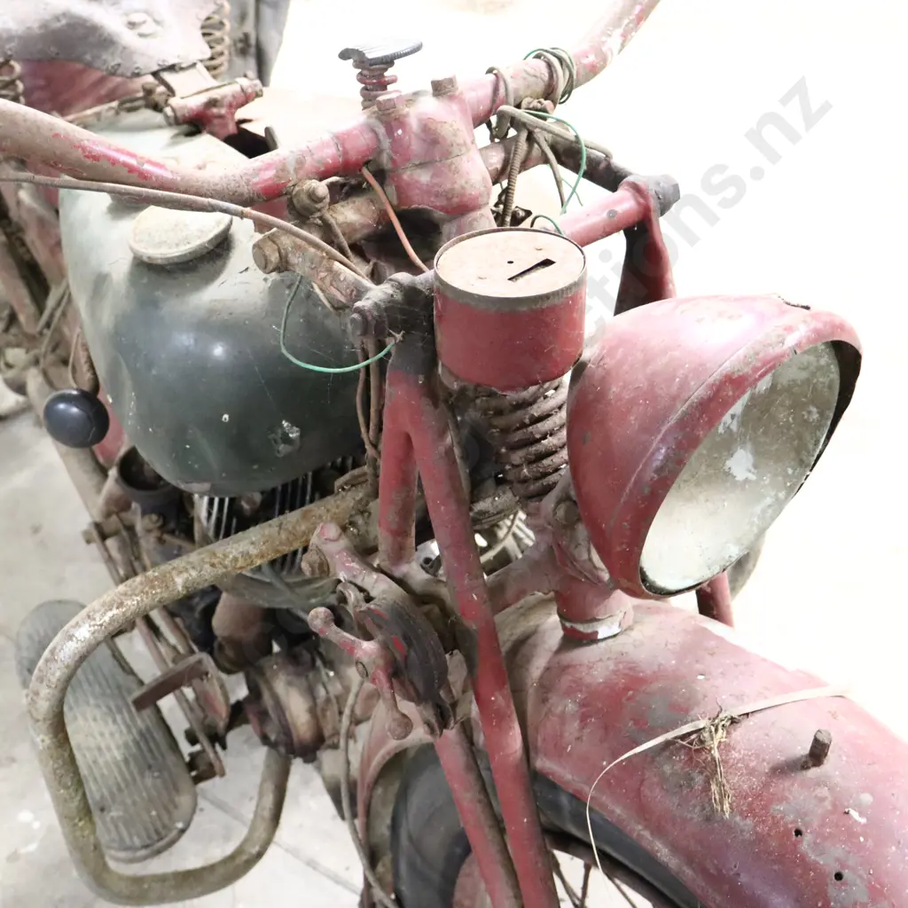 1941 Indian Model 741 Motorcycle GDA2384 Image 1++