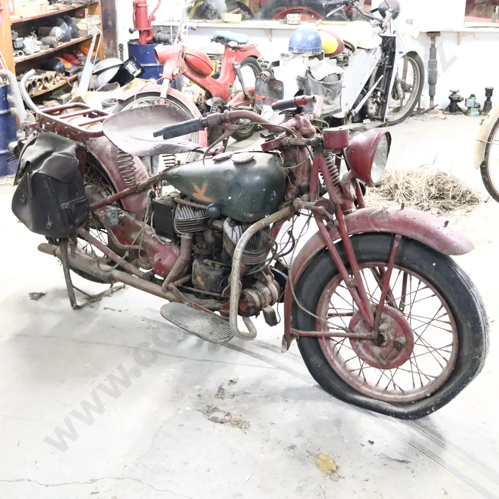 1941 Indian Model 741 Motorcycle GDA2384 Image 1++