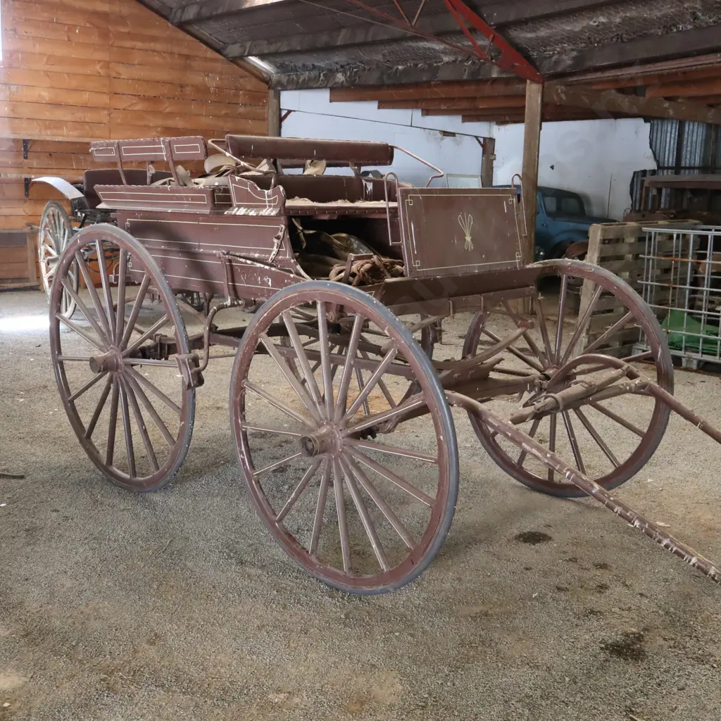 Antique Horse Drawn Coach Image 1++