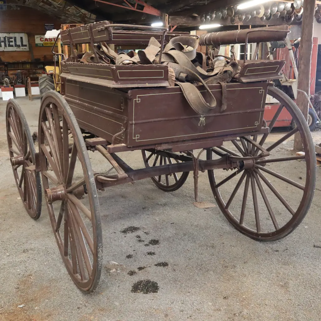 Antique Horse Drawn Coach Image 1++