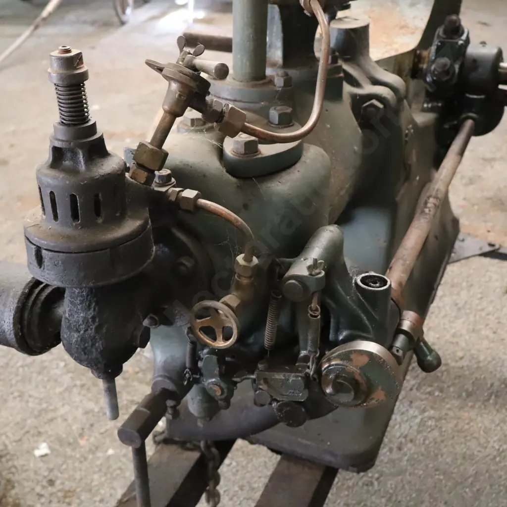 Tangye Stationary Engine On Heavy Duty Cart - Fly Wheel Size 92cm. Image 1++