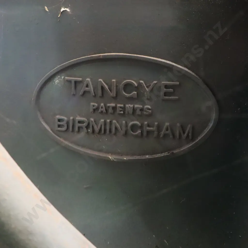 Tangye Stationary Engine On Heavy Duty Cart - Fly Wheel Size 92cm. Image 1++