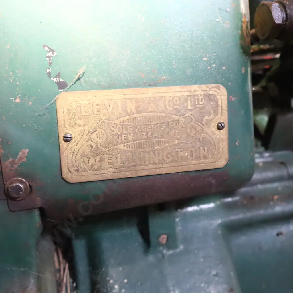 Lister Stationary Engine, England, 35cm Flywheel Image 1++