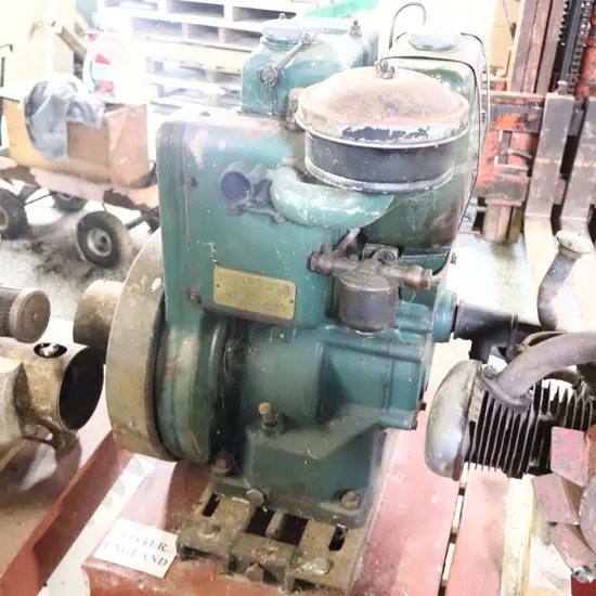 Lister Stationary Engine, England, 35cm Flywheel