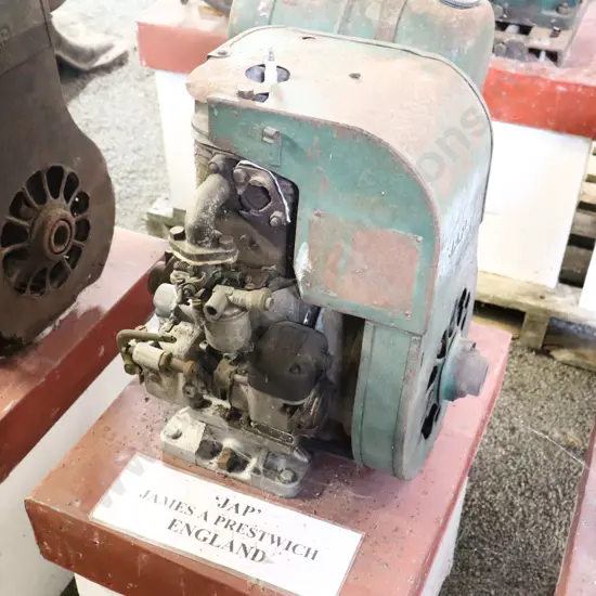 JAP James A Prestwich Stationary Engine, England