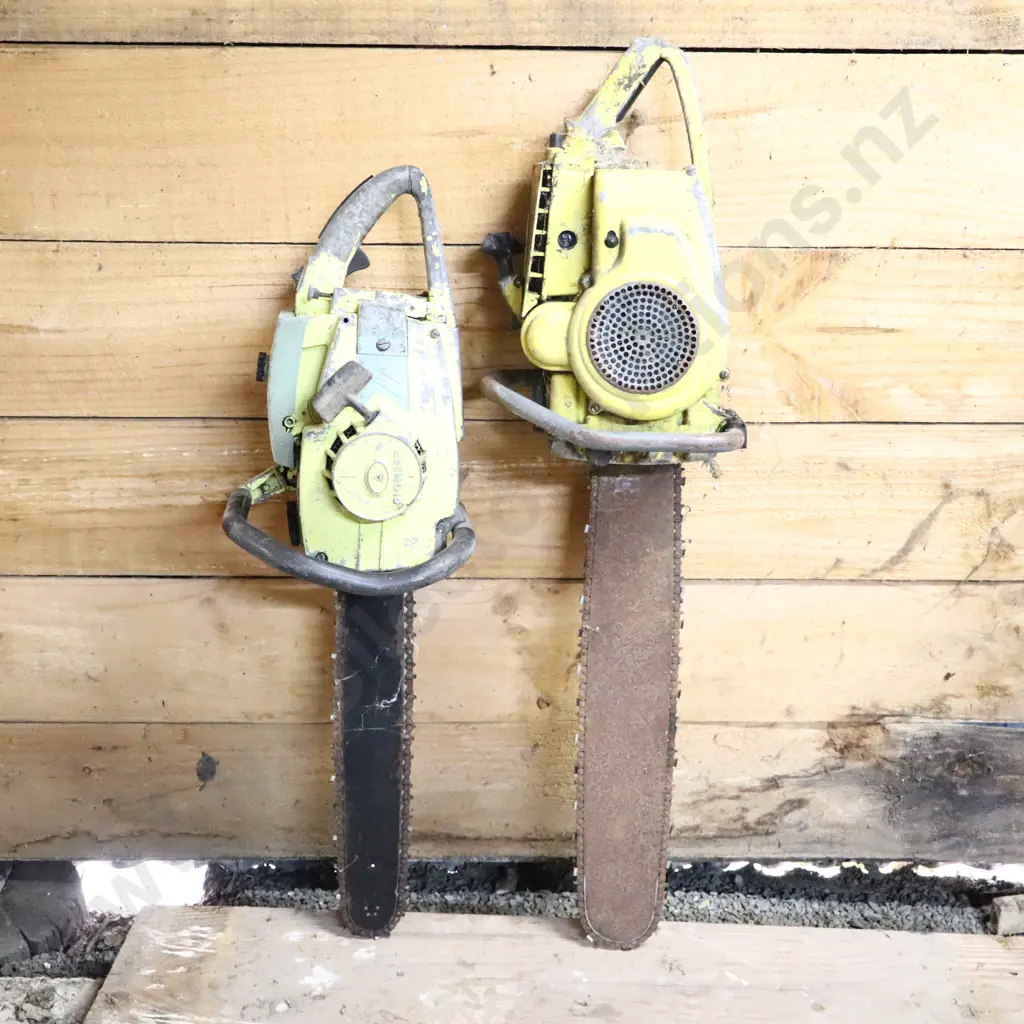 Vintage Pioneer and McCulloch Chainsaws Image 1++