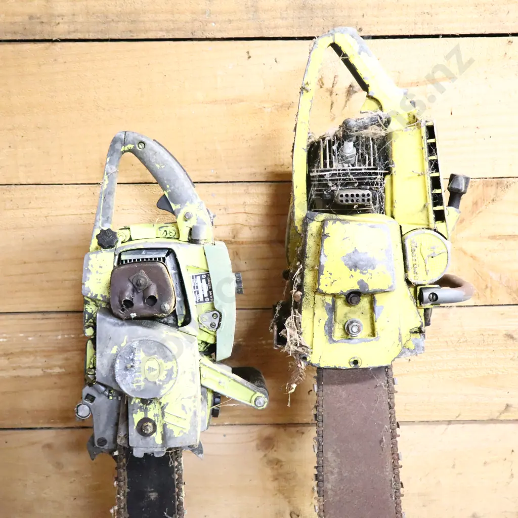 Vintage Pioneer and McCulloch Chainsaws Image 1++