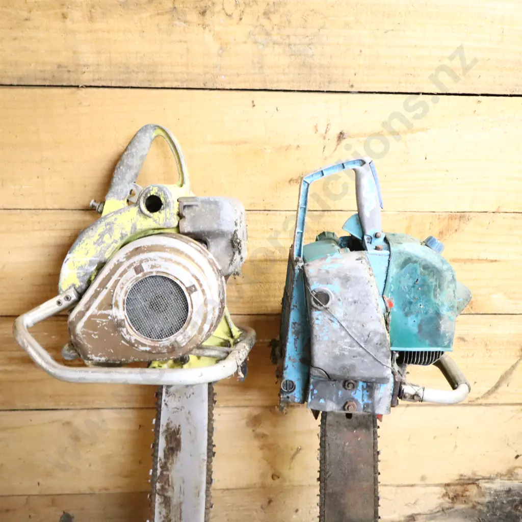 Vintage Propulsion Engine Corp And Unknown Brand Chain Saws Image 1++