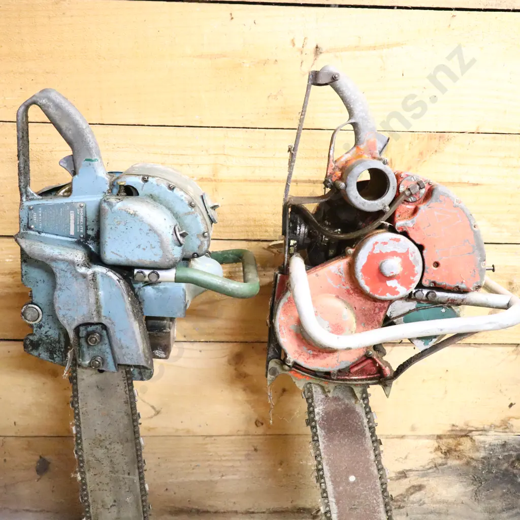 Vintage Homelite And Unknown Chainsaws Image 1++