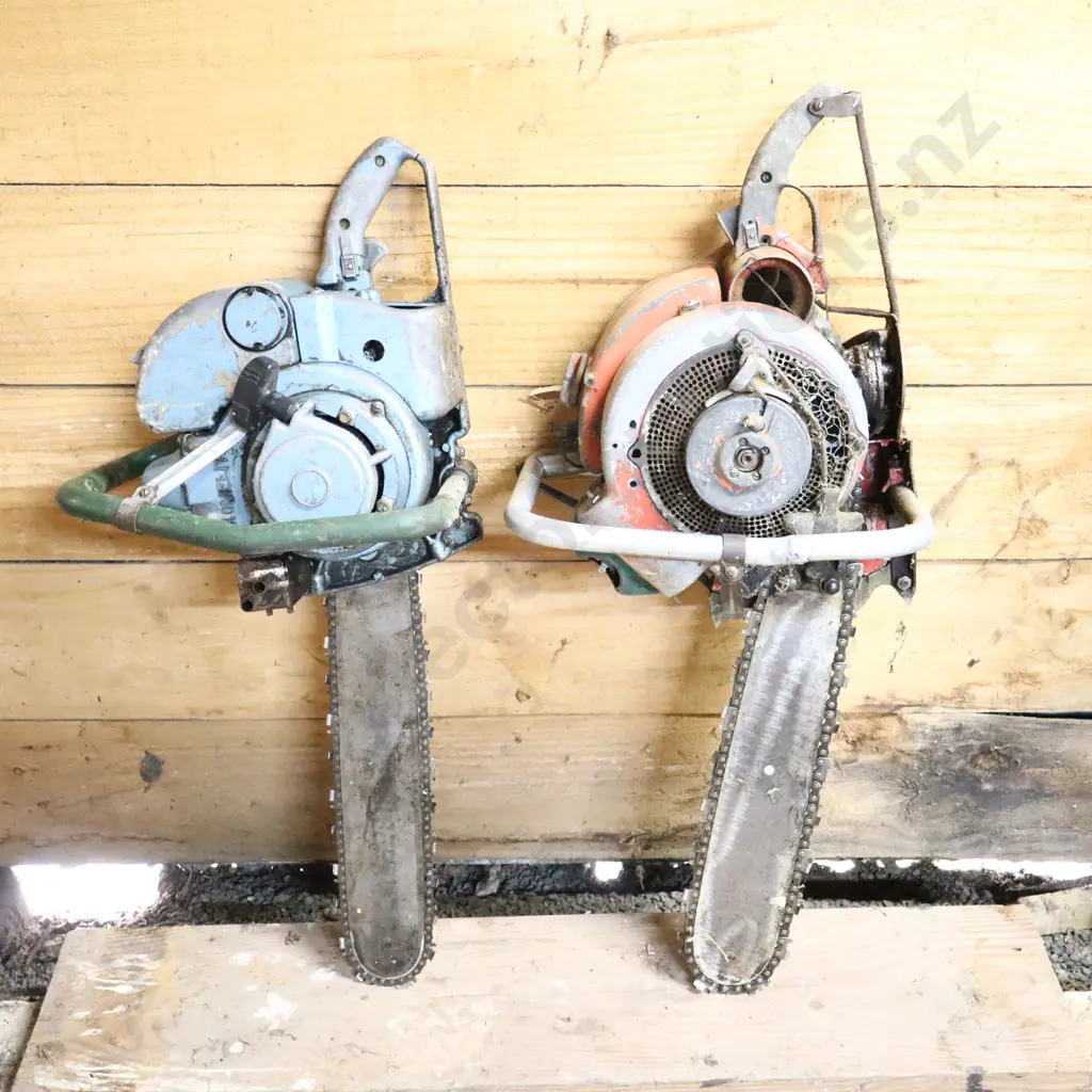 Vintage Homelite And Unknown Chainsaws Image 1++