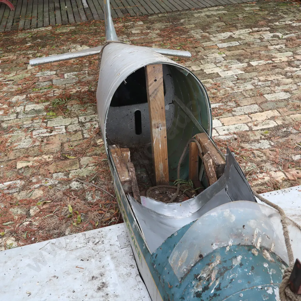 Robinsons Air Service Fuselage Made For Hamilton Christmas Parade In The 1950s Image 1++