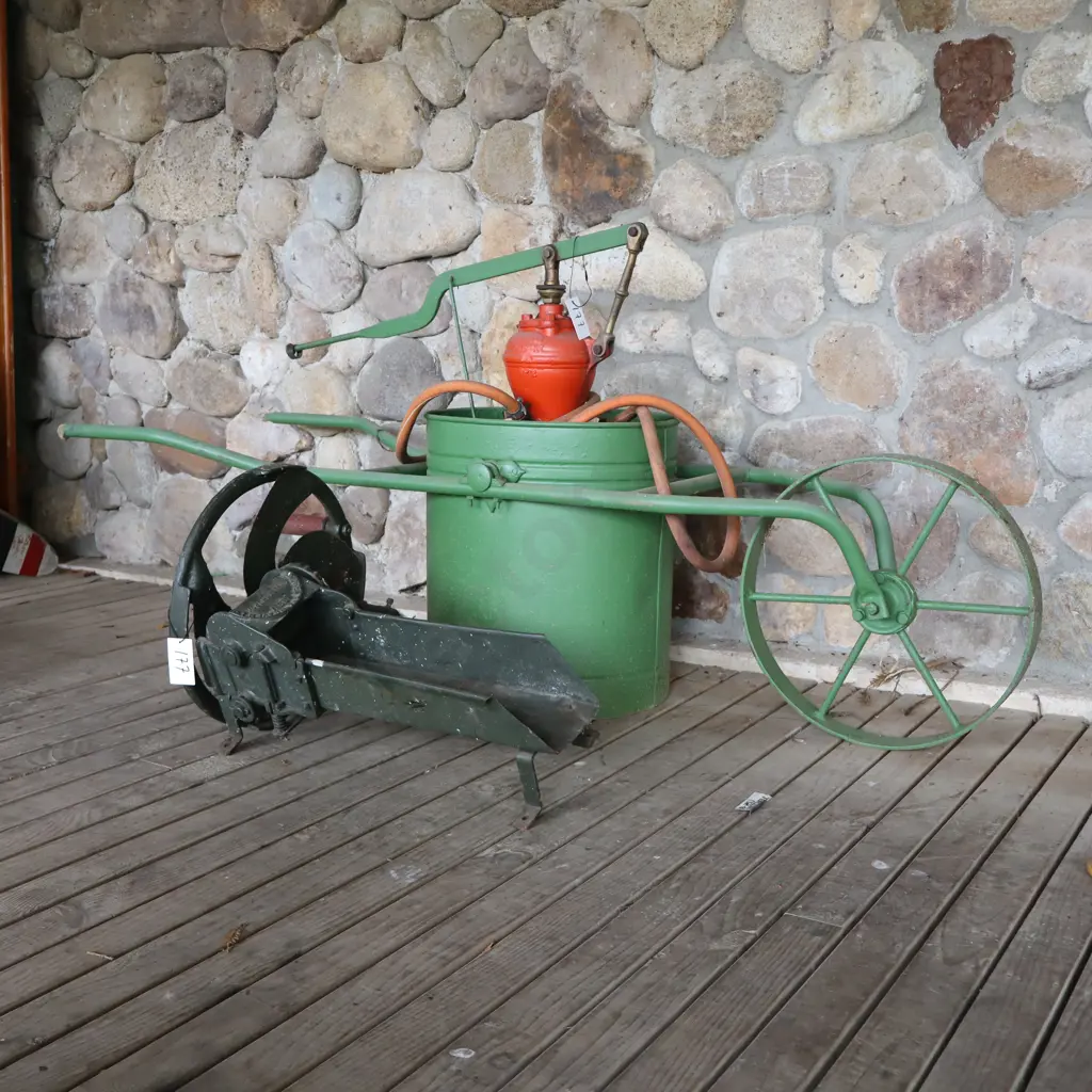 Antique Prices Hand Pump And Andrew And Beaven Christchurch Chuffer/Hay Maker Image 1++
