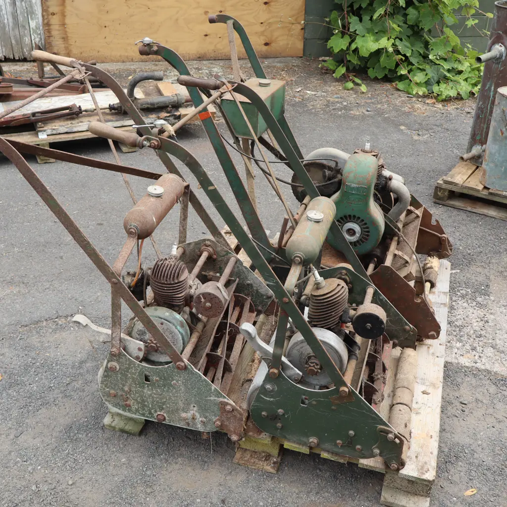 Pallet Old Lawn Mowers Image 1++