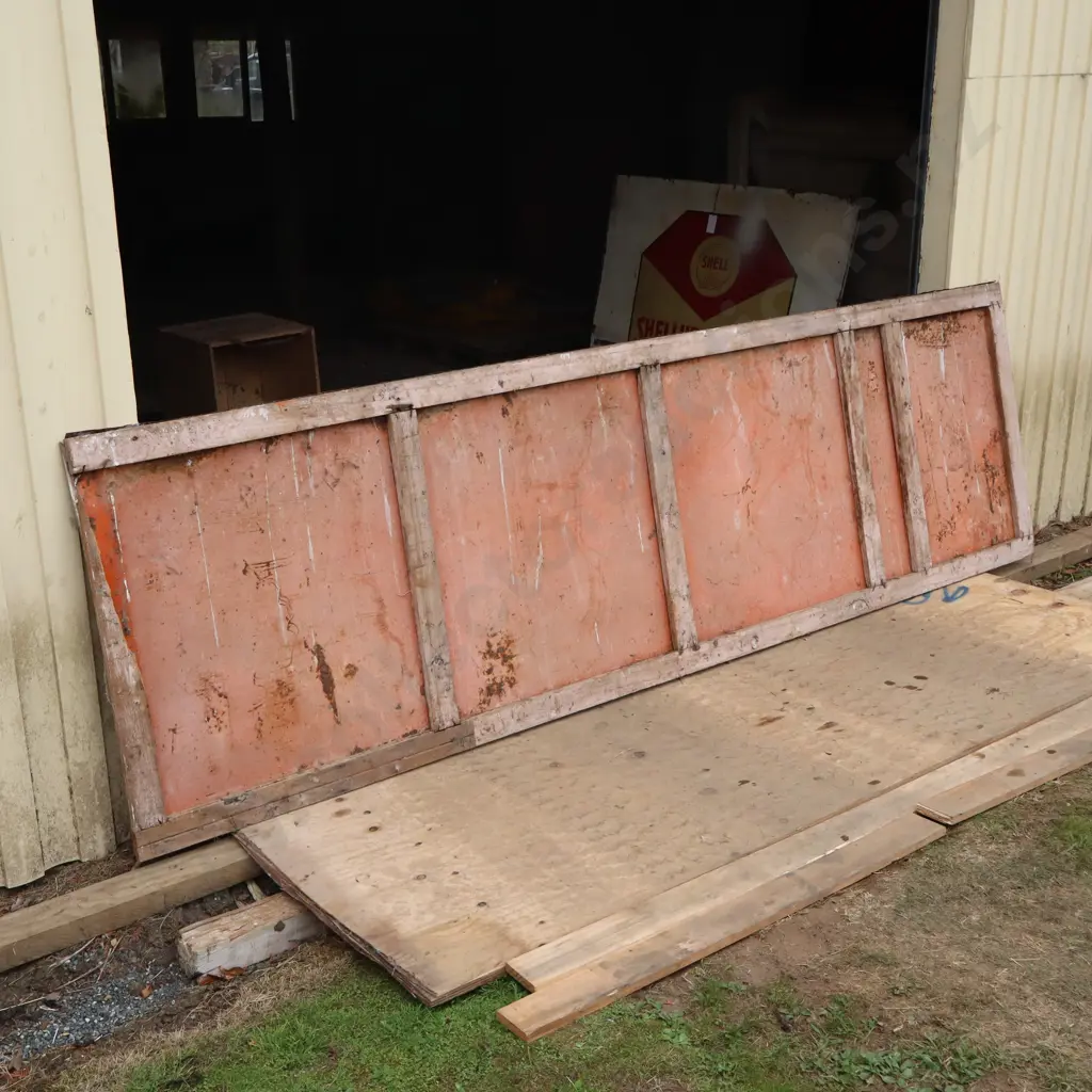 MacDonald's Ice Cream Hand Painted Tin Sign Image 1++