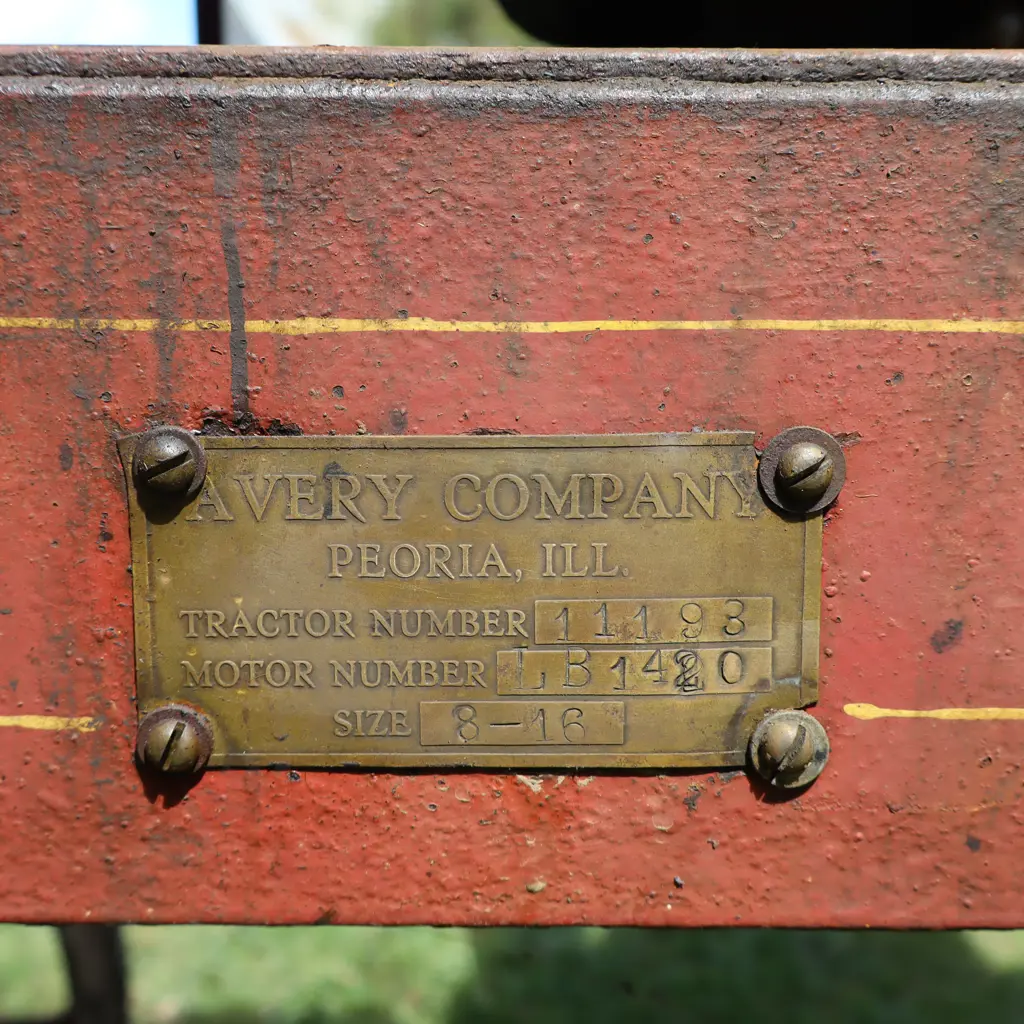 Avery Tractor Oldest Tractor In The Waikato Image 1++