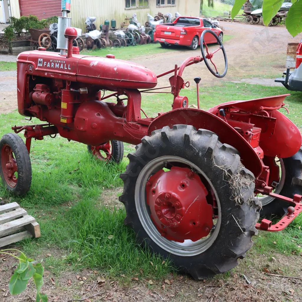 McCormick Farmall Tractor Restored Image 1++