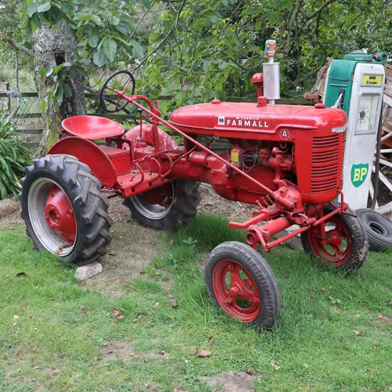 McCormick Farmall Tractor Restored