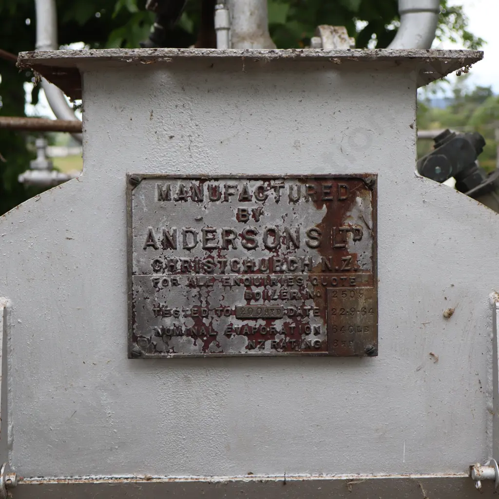 Anderson's Christchurch Steam Boiler Image 1++
