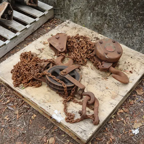 Pallet Block And Tackles