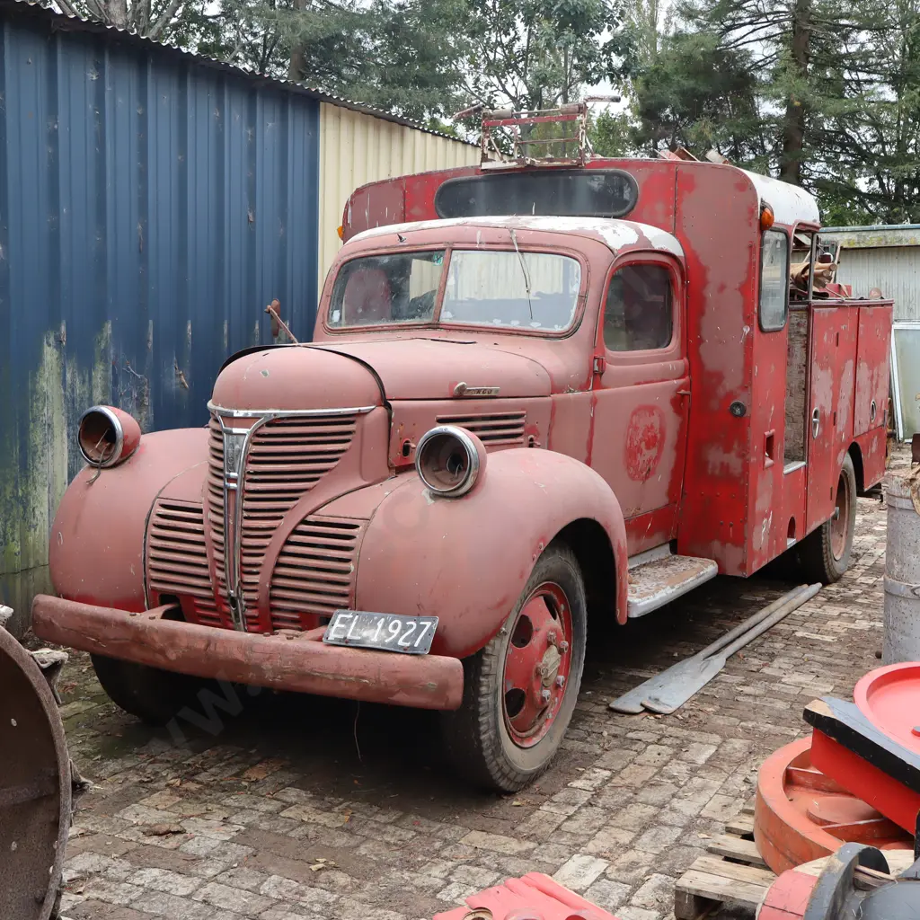 Fargo Fire Truck For Restoration Image 1++