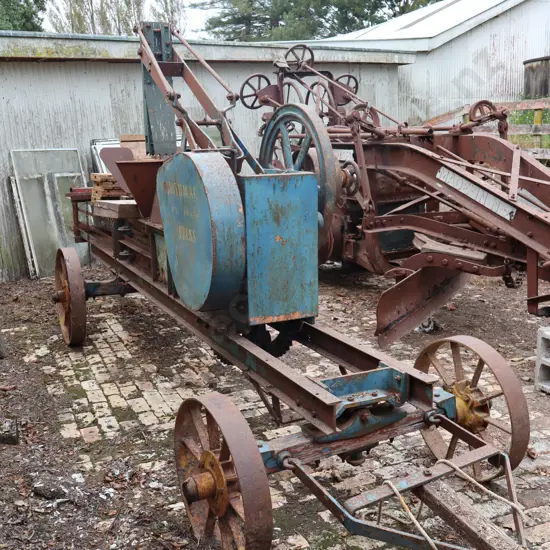 Early Boothmac Hay Bailer