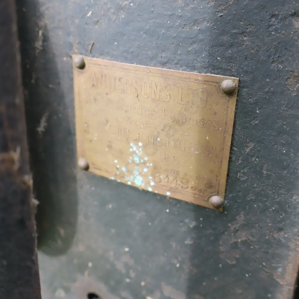 Anderson's Stationary Engine. 45cm Flywheel. Image 1++