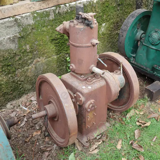 Super Masport Stationary Engine. 53cm Flywheels.