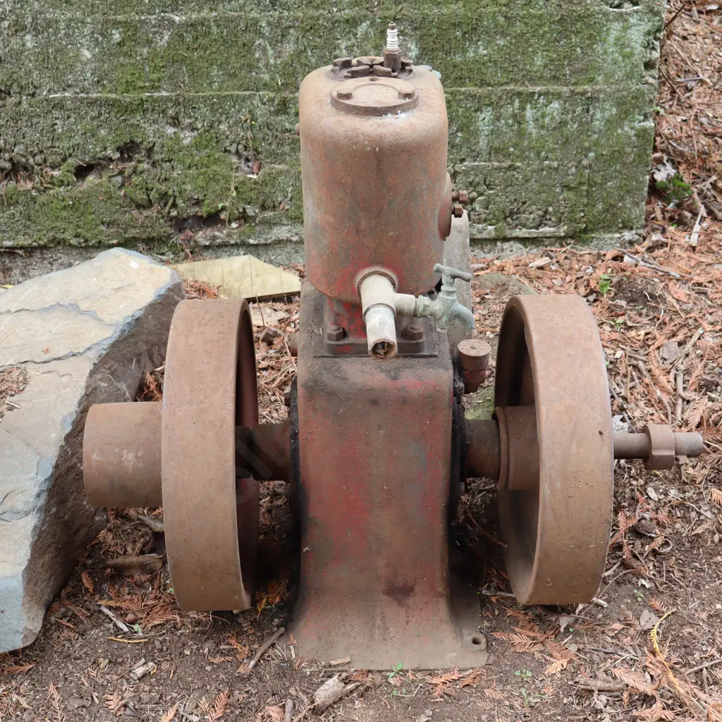 Anderson's Stationary Engine. 45cm Flywheel. Image 1++