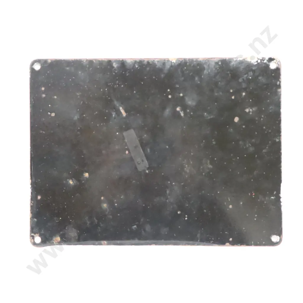 Enamel Plume Petrol Bowser Sign Image 1++