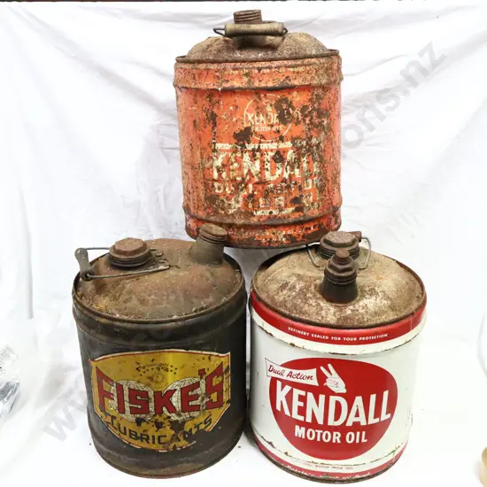 Kendall And Fiske's Oil Drums 