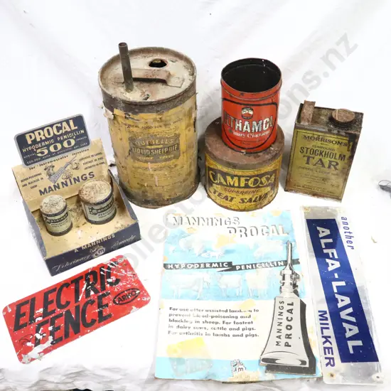 Farming Related Lot Of Advertising