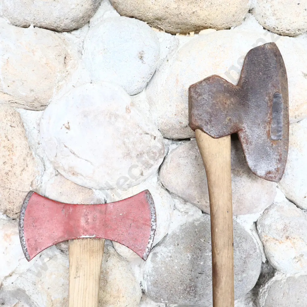 Old Axes  x 2 Image 1++