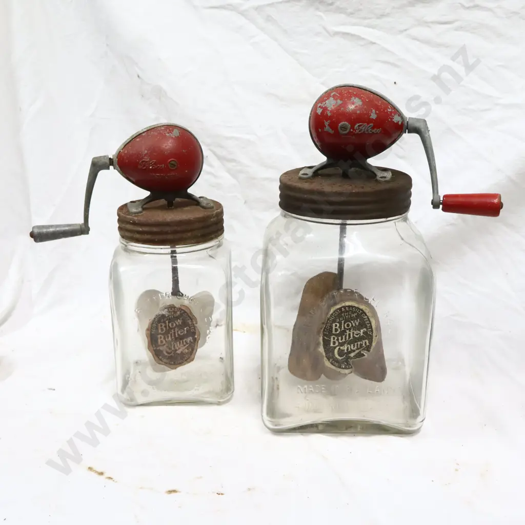 Blow Butter Churns x 2 Image 1++