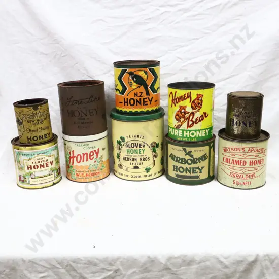 Honey Tins x 10