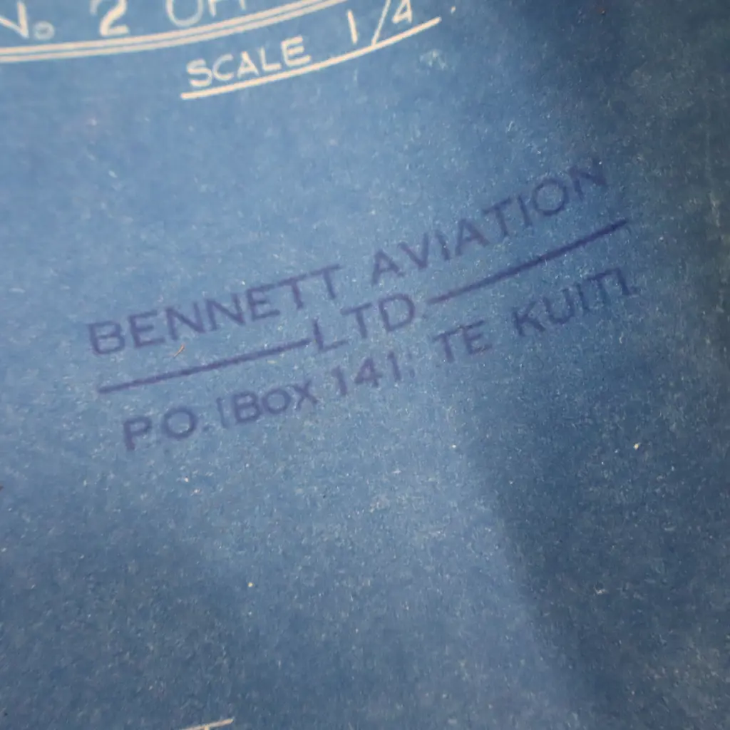 C1957 Top Dresser Air Craft Blue Prints - Transavia PL-12 Airtruk Image 1++