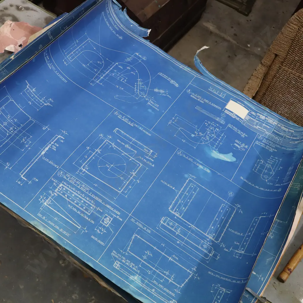 C1957 Top Dresser Air Craft Blue Prints - Transavia PL-12 Airtruk Image 1++
